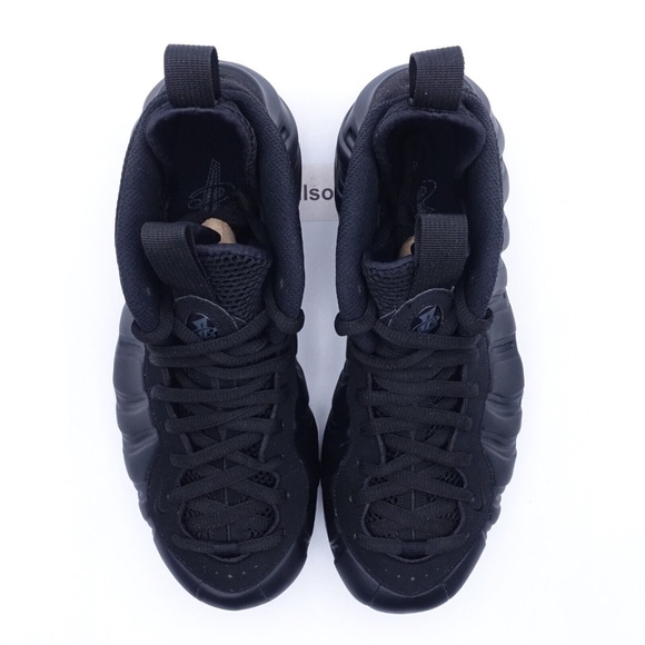 NEW Nike Air Foamposite One Sneakers Black/Anthracite 314996-001 - Picture 6 of 8